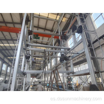 Sistema de secado de carcasa de fundición Dongsheng con ISO9001